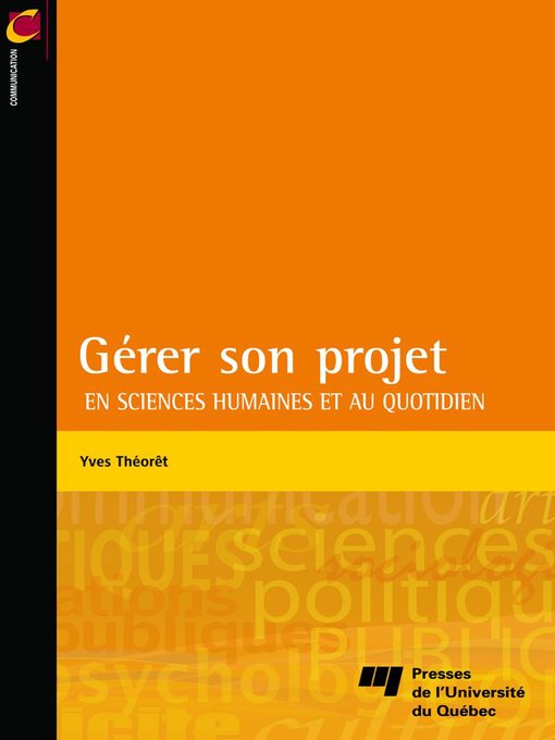 Title details for Gérer son projet by Yves Théorêt - Available